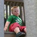Jacob up on the platform